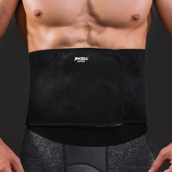 1 шт Неопреновый защитный корсет для поддержки талии, Мужской Женский Бандаж для упражнений, Защита живота, Поддерживающая лента