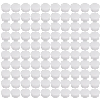 100 шт Защелкивающихся кнопок T3 KAM, кнопки для шитья в альбом для вырезок, белые