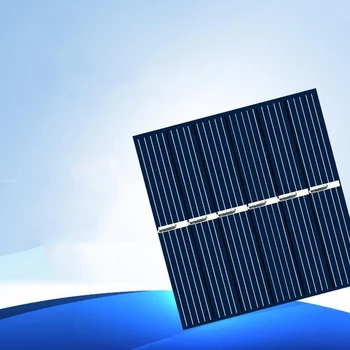 20шт 60 * 55 мм 3 В 150 ма Солнечная панель Система питания Модуль зарядного устройства для аккумуляторных батарей DIY Портативная плата Solaire Energy Board