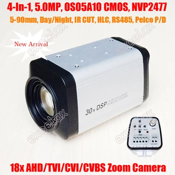 5MP 2560x1920 Беспроводной Пульт дистанционного управления 3-В-1 AHD TVI CVI HD Аналоговый Зум Камеры 5-90 мм 18x Оптический 30x 36x RS485 Автофокус