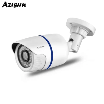 AZISHN HD 8MP IP-Камера Безопасности H.265 5MP Наружная Водонепроницаемая 4MP POE CCTV Камера Видеонаблюдения Поддержка Обнаружения Движения