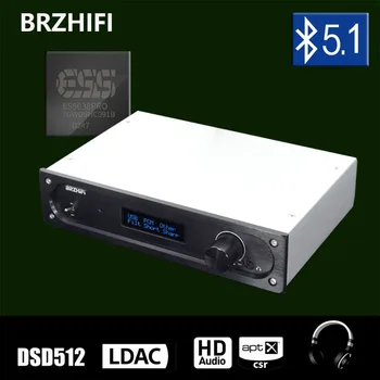 BRZHIFI SU3B ES9038PRO ES9028PRO Асинхронный Декодер DSD512 Amanero USB DAC Amp Bluetooth 5.1 Полностью Сбалансированный Выходной Декодер DAC
