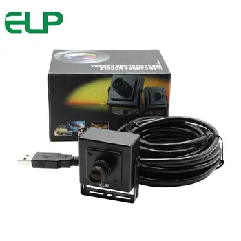 ELP 5,0-мегапиксельная USB-эндоскопическая Видеокамера видеонаблюдения высокого разрешения 2592X1944 5 мп с датчиком aptina cmos и алюминиевым мини-корпусом