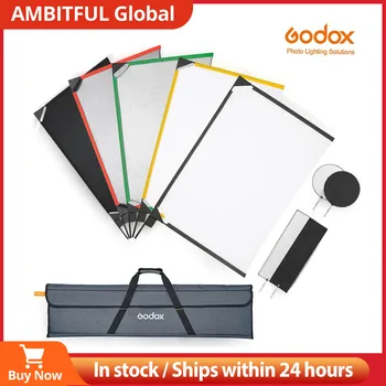 Godox SF4560 SF6090 Scrim Flag Kit Портативный Рамочный Рассеиватель-Отражатель, блокирующий Мягкий Свет, Уменьшающий Яркость для Студийной съемки