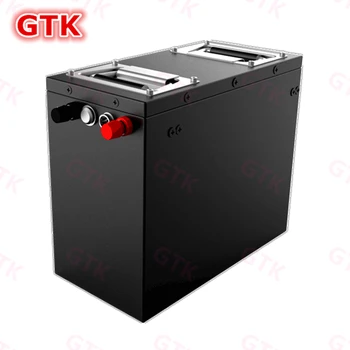 GTK 48V 25Ah lifepo4 power battery 15S8P 3.2 V 3200Ah металлический корпус для интеллектуального робота AGV + зарядное устройство 25A + бесплатная доставка