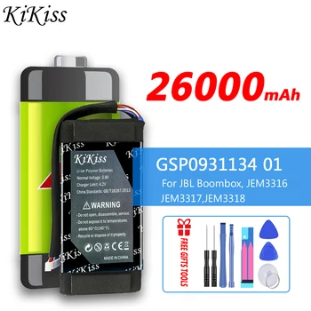 KiKiss 26000 мАч GSP0931134 01 Аккумулятор для JBL Boombox Бумбокс 1 Бумбокс 1 JEM3316 JEM3317 JEM3318 Плеер Динамик