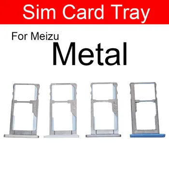 Адаптер Лотка Для Sim-карты Meizu meilan blue charm Metal M57A M57AM M57AU Держатель Слота Для SIM-Карты SD Запасные Части