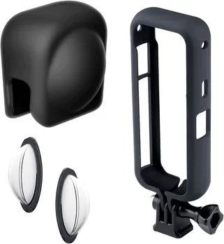 Аксессуары для защиты объектива X3 включают крышку объектива, защитные кожухи для объектива и кейс-кейс для аксессуаров для защиты объектива камеры Insta360 X3