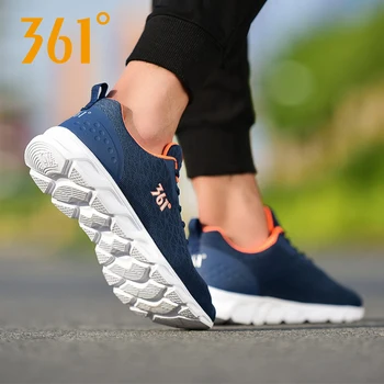 Кроссовки 361 градуса, легкие мужские кроссовки, прогулочные кроссовки, подушка для обуви, мужская спортивная обувь, сетка 2021 г.