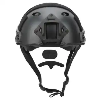 Легкий военный шлем, дышащее Удобное снаряжение для защиты головы для уличных военных игр CS