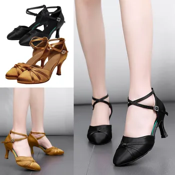 Летние женские туфли для латиноамериканских танцев большого размера, женские босоножки Nine, размер 10, милые прозрачные босоножки для женщин, женская обувь, женские босоножки на каблуке