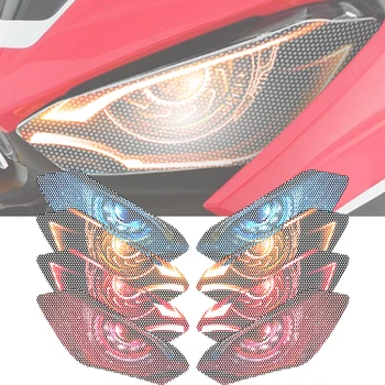 Мотоциклетная Фара 3D Наклейка Наклейка Для Honda CBR1000RR CBR1000 RR CBR 1000 RR 2017 2018 2019 Защита Фары Защитная Наклейка