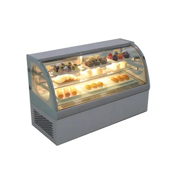 Настольная витрина для тортов Yowon, охладитель фруктов, настольный холодильный шкаф для продуктов питания с воздушным охлаждением