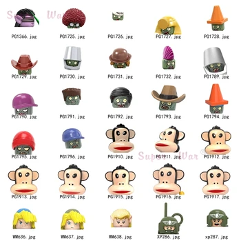 Одиночная игра Zombie monkey Link модели, фигурки, аксессуары, Строительные блоки, игрушки для детей Серии-068
