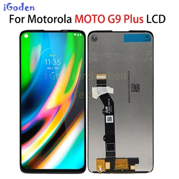 Оригинал Для Motorola Moto G9 Plus ЖК-дисплей + Сенсорный Экран, Дигитайзер, Панель В Сборе, Запасные Части Для Moto G9 Plus LCD