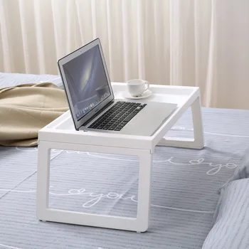 Переносные постельные принадлежности Стол для ноутбука Простые складные бытовые полки для хранения стола для беременных женщин