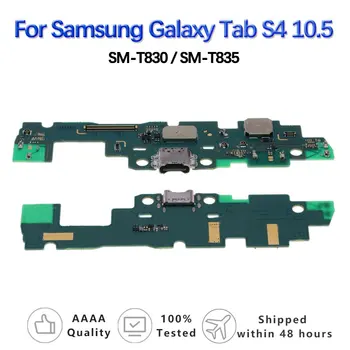 Плата порта USB-разъема для зарядки Samsung Galaxy Tab S4 10,5 SM-T830/SM-T835 Для Ремонта платы с Гибким кабелем, Запасная Часть