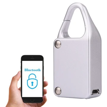 Умный Замок Bluetooth Водонепроницаемый Бесключевой Шкафчик с Дистанционным Управлением Открытый Противоугонный Замок для Интеллектуального Телефона Android / IOS APP
