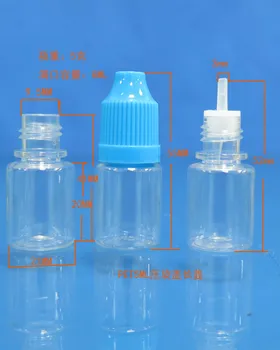 Упаковка дымового масла бутылка контейнер пластиковый 5 мл маленькая баночка