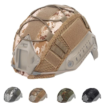 Чехол для тактического спортивного шлема, военный быстрый шлем, маска для быстрого шлема, Mh, Pj, Bj, охотничий страйкбольный камуфляж, армейский чехол для шлема,