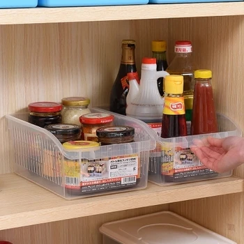 Японский пластиковый ящик для хранения, очень большой ящик для хранения холодильника, кухонный ящик для хранения продуктов, бесплатная доставка